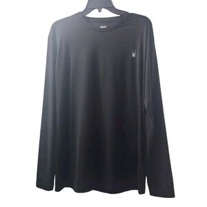 Spyder Long Sleeve Athletic Shirt Moisture Wicking‎ Activewear Top